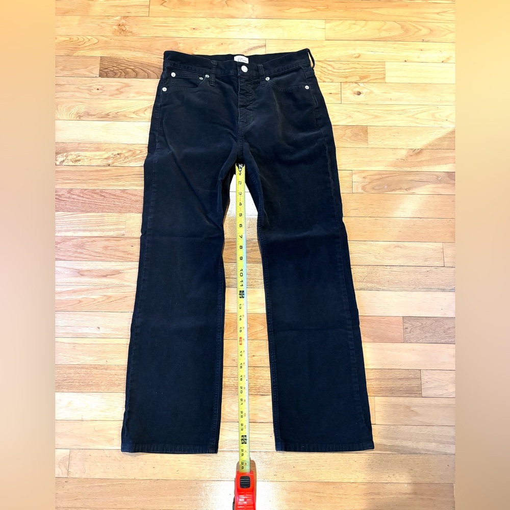 J. Crew Straight Leg Cropped Corduroy